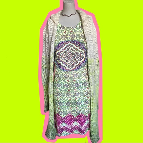 Rampage Boho Buddha Dress - Picture 1 of 9